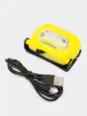 Фонарь налобный Focusray 1057, аккумуляторный, пластик, 3 режима, 3,7V, 770 мАч, 3W