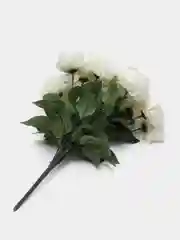 Белый искусственные цветы, пионы, букет, 18 голов