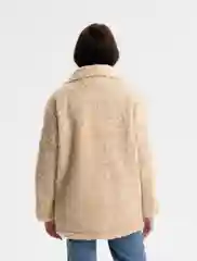 Шуба с искуственной шерстью
