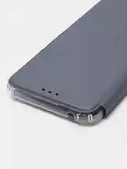 Серебряный чехол-книжка Xiaomi Redmi 10C, Poco C40, 9A,  9C, 10A