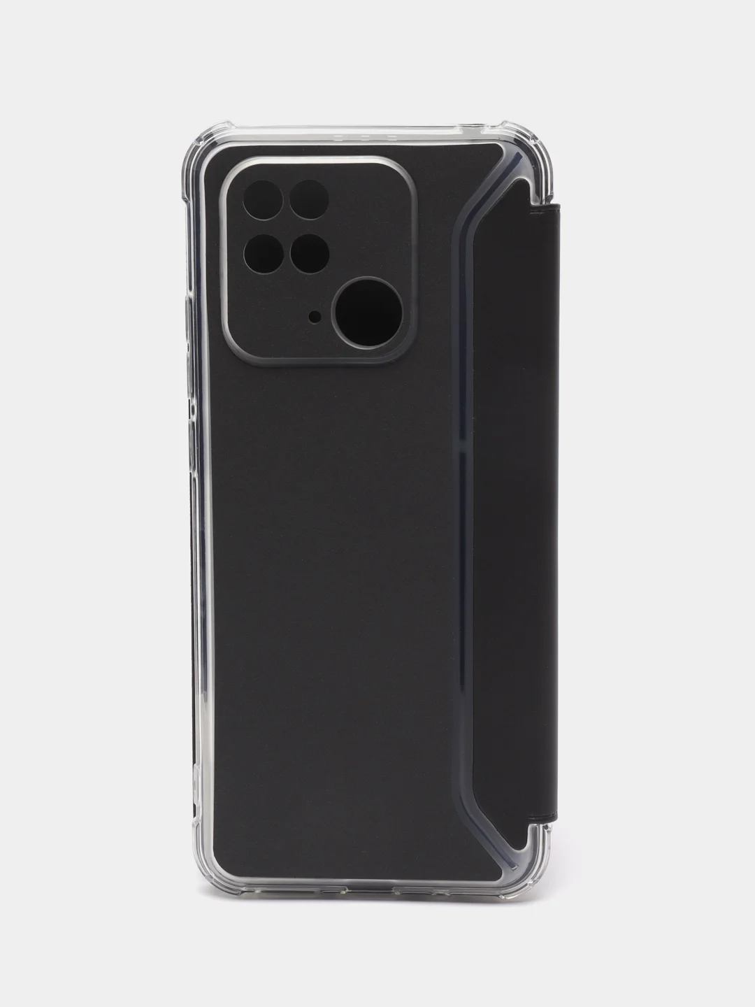 Черный чехол-книжка Xiaomi Redmi 10C, Poco C40, 9A,  9C, 10A