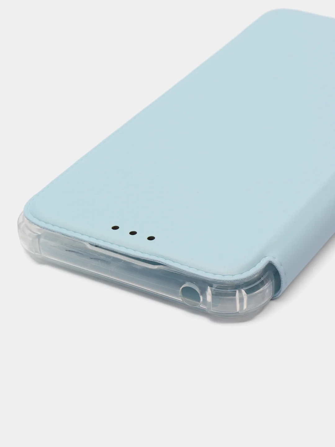 Светло-синий чехол-книжка Xiaomi Redmi 10C, Poco C40, 9A,  9C, 10A