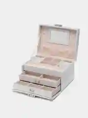 Белый шкатулка для ювелирных украшений