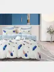 Комплект постельного белья, поплин, 1,5 спальный, 2.0, Евро, Семейный
