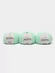 Мятный пряжа Джинс Ярн Арт YarnArt Jeans 50 г, 160 м