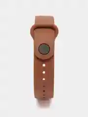 Шоколадный ремешок силиконовый для Mi Band 5/6
