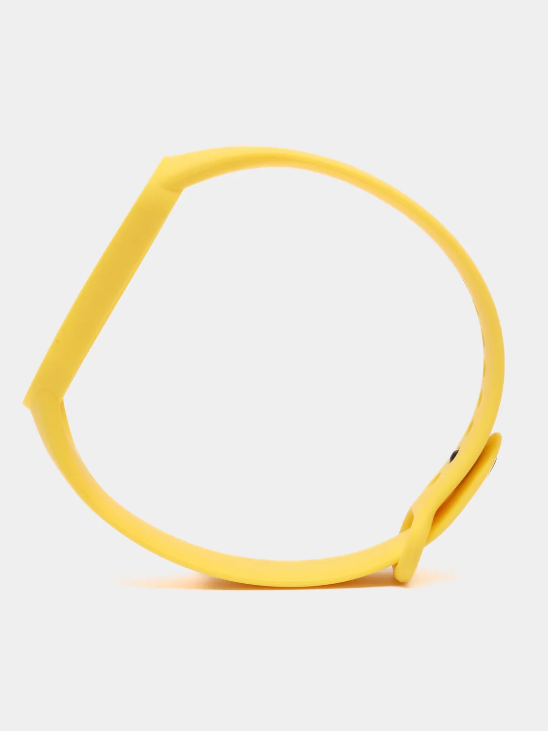 Желтый ремешок силиконовый для Mi Band 5/6