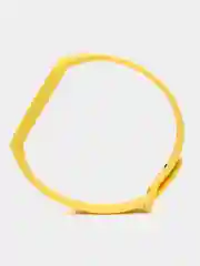 Желтый ремешок силиконовый для Mi Band 5/6