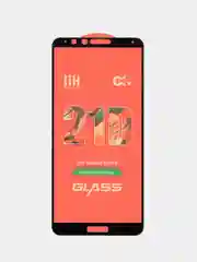 Защитное стекло для Huawei Honor 7X (Хонор 7Х) c черной рамкой