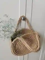 Сумка улитка из джута