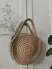 Сумка улитка из джута