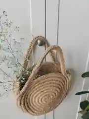 Сумка улитка из джута