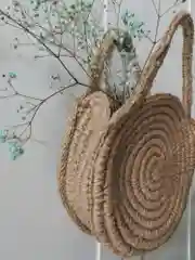 Сумка улитка из джута