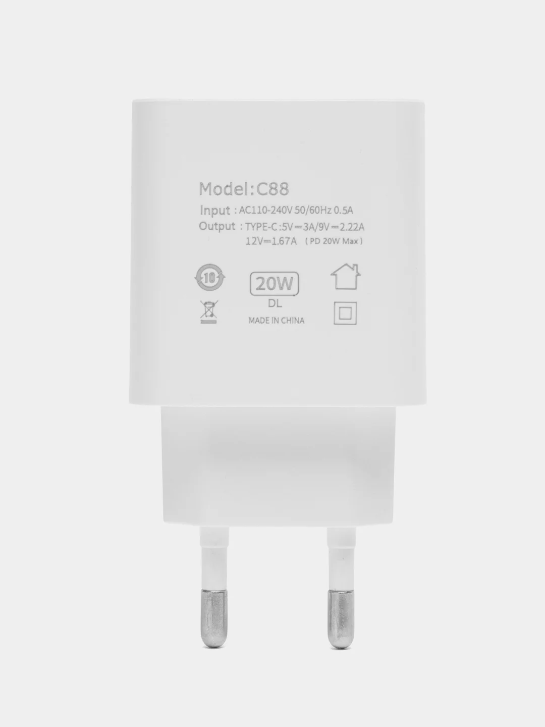 Сетевое зарядное устройство Maimi Power Delivery, с разъемом Type-C