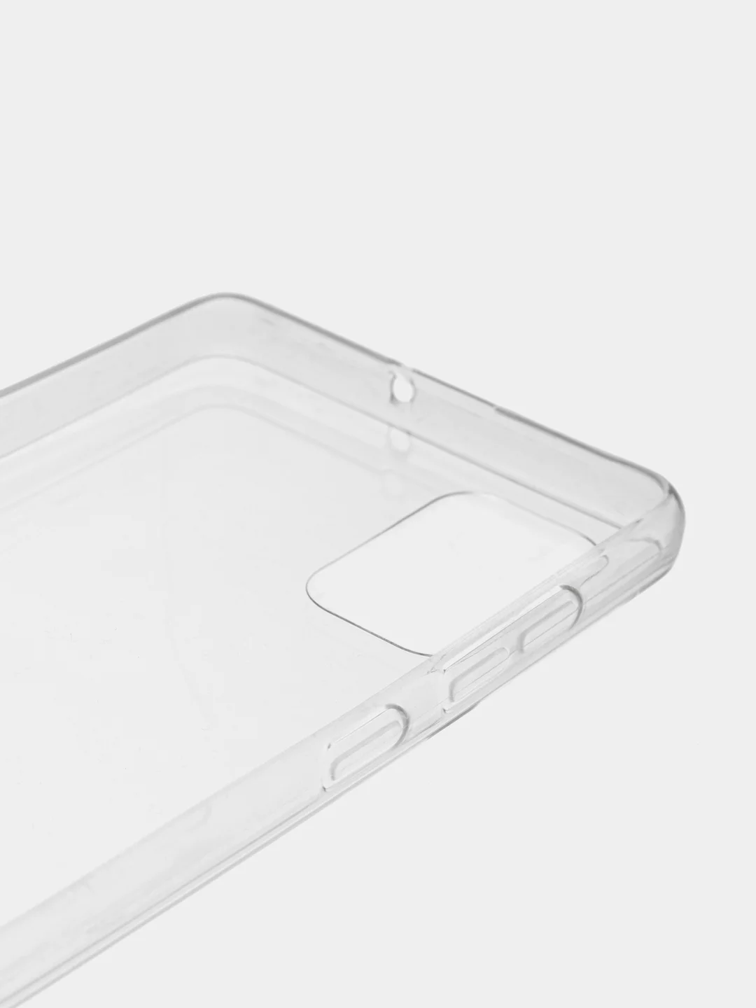 Чехол для Samsung A71, прозрачный, силиконовый