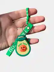 Золотой брелок для ключей и рюкзака