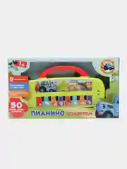 Музыкальная игрушка "Детское пианино Синий Трактор", 2 режима, 9 песен, световые эффекты