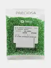 Лесной зеленый бисер чешский Preciosa, 10/0