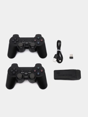 Игровая приставка Game Stick Lite 64 Gb для ТВ, 4k Ultra HD, 2 геймпада, 10000 игр