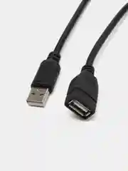 Кабель компьютерный AM-AF штекер-гнездо 1,5м, 3м удлинитель USB 2.0 мама-папа для модема