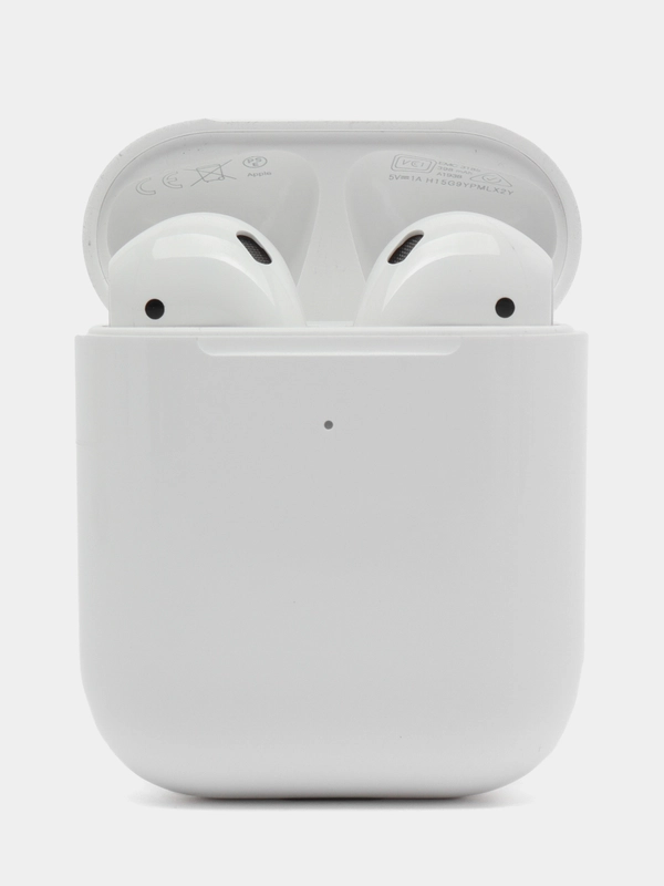 Наушники беспроводные Pods 2 Bluetooth, с анимацией, с микрофоном, беспроводная зарядка