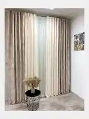 Комплект комбинированных штор "Дуэт"