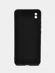 Угольный чехол для Xiaomi Redmi 9A (Сяоми Редми 9А) силиконовый, матовый, цветной