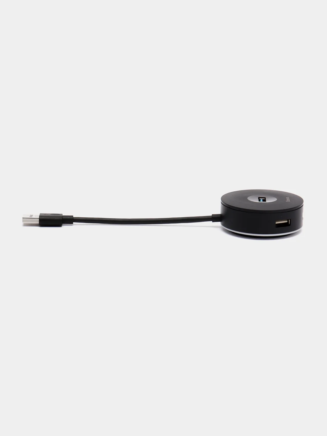 Концентратор Baseus round box HUB adapter (USB3.0 и microUSB), 5 портов