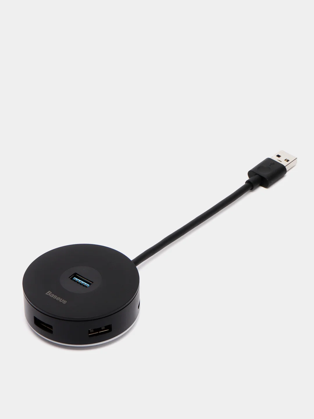 Концентратор Baseus round box HUB adapter (USB3.0 и microUSB), 5 портов