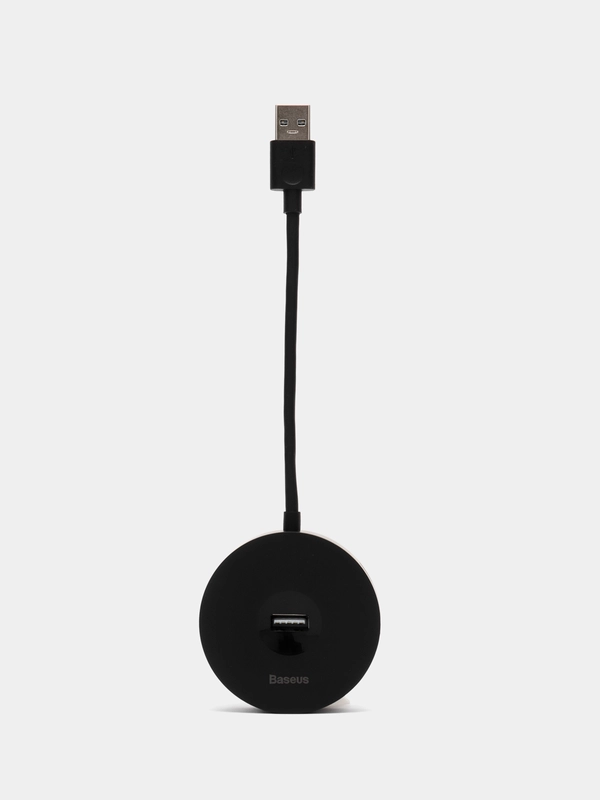Концентратор Baseus round box HUB adapter (USB3.0 и microUSB), 5 портов
