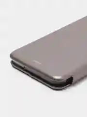Серый металлик чехол книжка Samsung Galaxy A13 4G, Самсунг Галакси А13 4G
