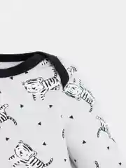 Серый боди с длинным рукавом Крошка Я "Stylish boy"
