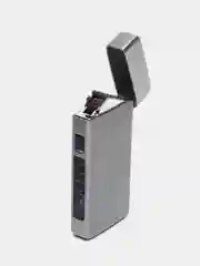 Серебряный электронная зажигалка с USB зарядкой