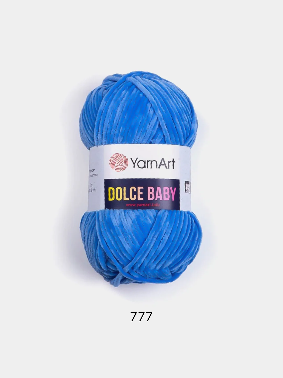 Плюшевая пряжа Yarnart Dolce baby,50гр,85м