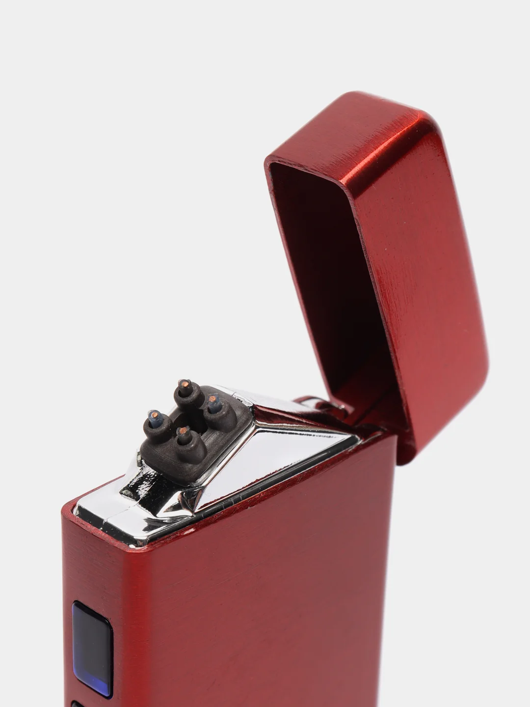 Красный электронная зажигалка с USB зарядкой