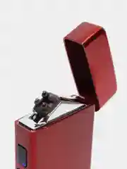 Красный электронная зажигалка с USB зарядкой