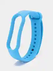 Синий ремешок силиконовый для Mi Band 5/6