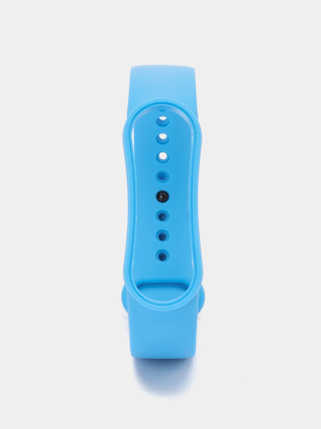 Синий ремешок силиконовый для Mi Band 5/6