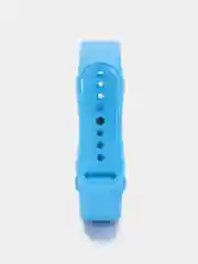 Синий ремешок силиконовый для Mi Band 5/6