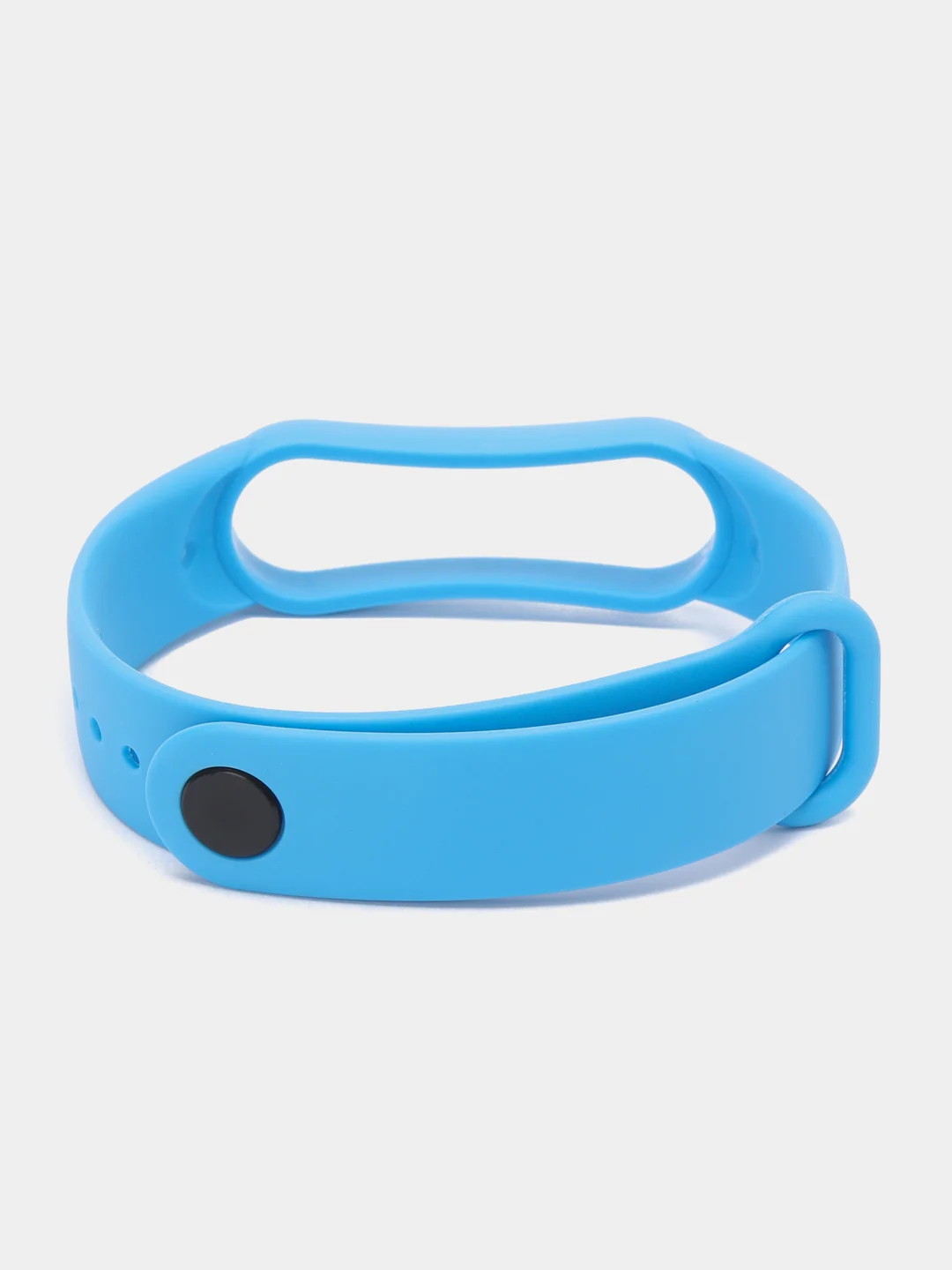 Синий ремешок силиконовый для Mi Band 5/6