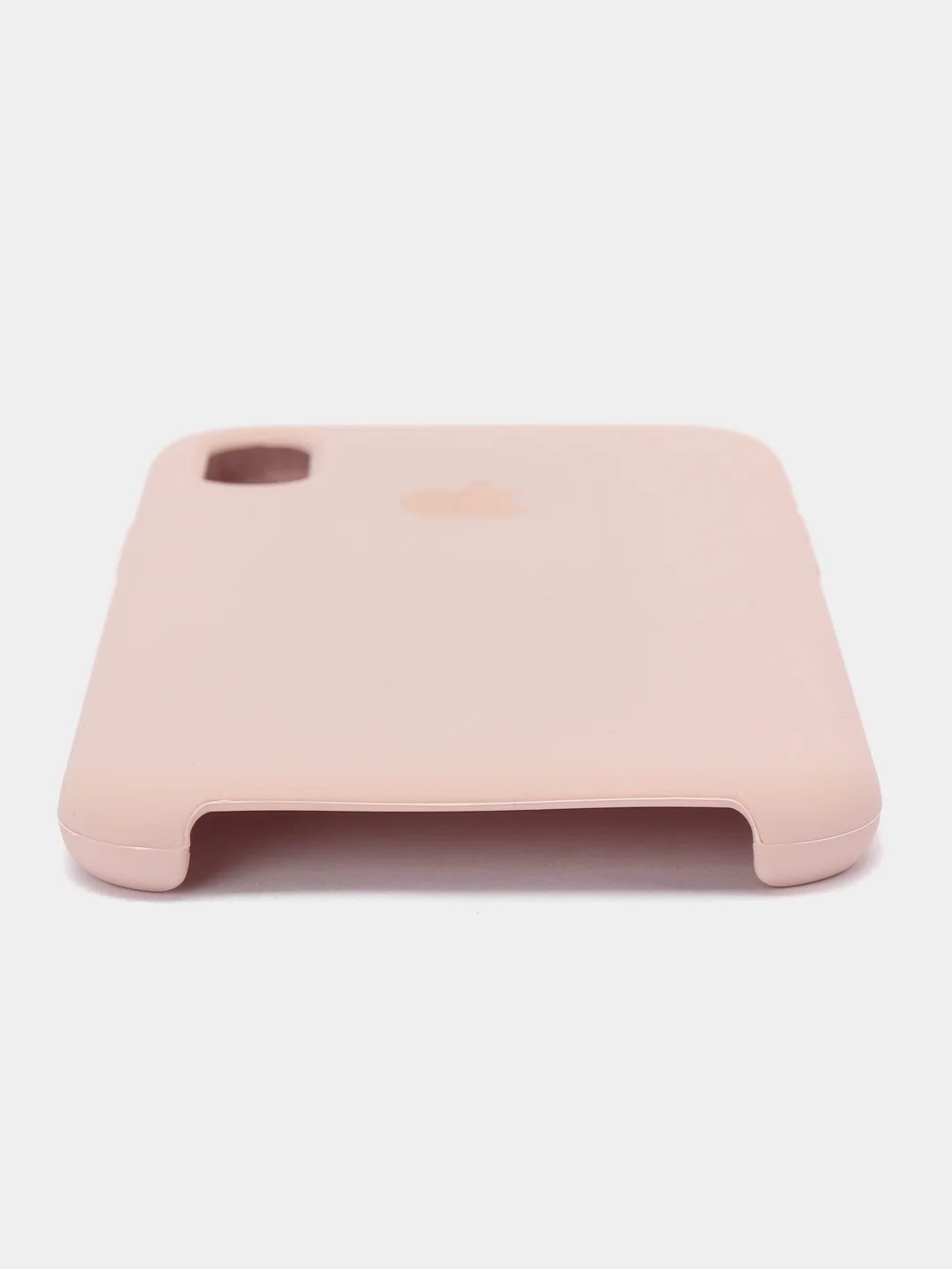Кремовый чехол силиконовый iPhone 6/6S, 7/8/SE 2020, Plus, X/XS, XR, 11, 12, Pro, Max