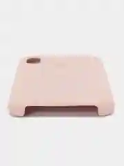 Кремовый чехол силиконовый iPhone 6/6S, 7/8/SE 2020, Plus, X/XS, XR, 11, 12, Pro, Max
