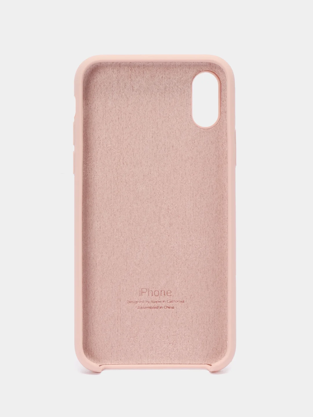 Кремовый чехол силиконовый iPhone 6/6S, 7/8/SE 2020, Plus, X/XS, XR, 11, 12, Pro, Max