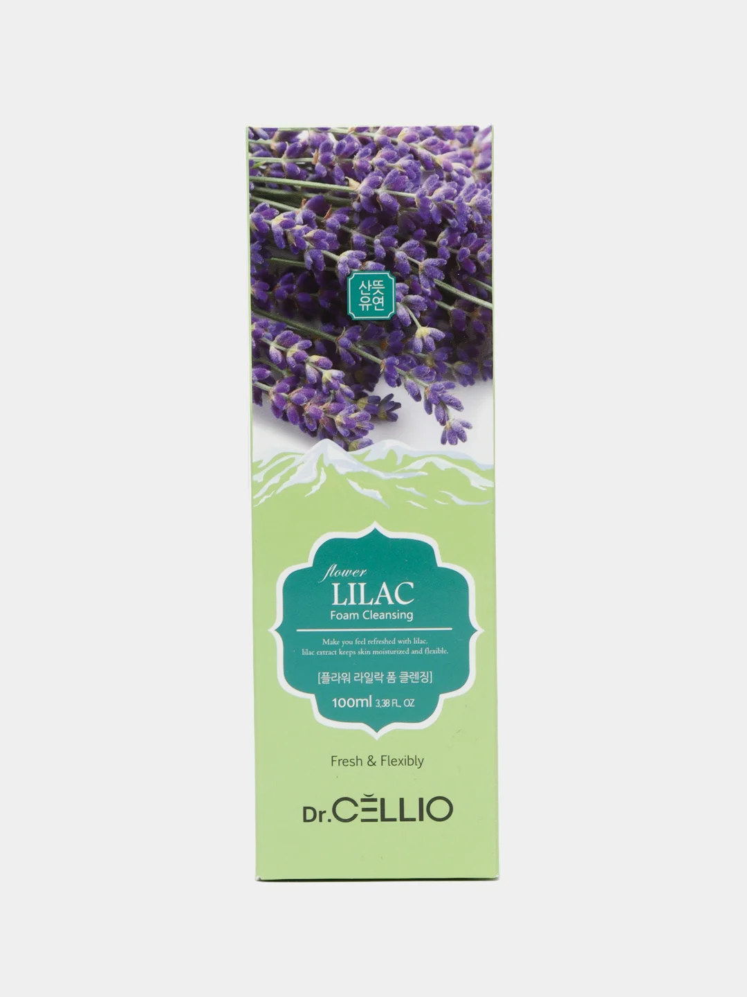 Пенка Dr.CELLIO G70 Flower Lilac Foam Cleansing, с экстрактом сирени, 100 мл