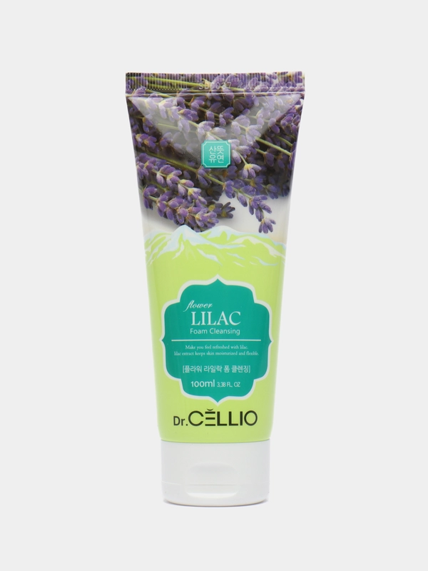 Пенка Dr.CELLIO G70 Flower Lilac Foam Cleansing, с экстрактом сирени, 100 мл