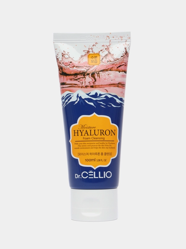 Пенка Dr.CELLIO G70 Hyaluron foam cleansing, с экстрактом гиалуроновой кислоты, 100 мл