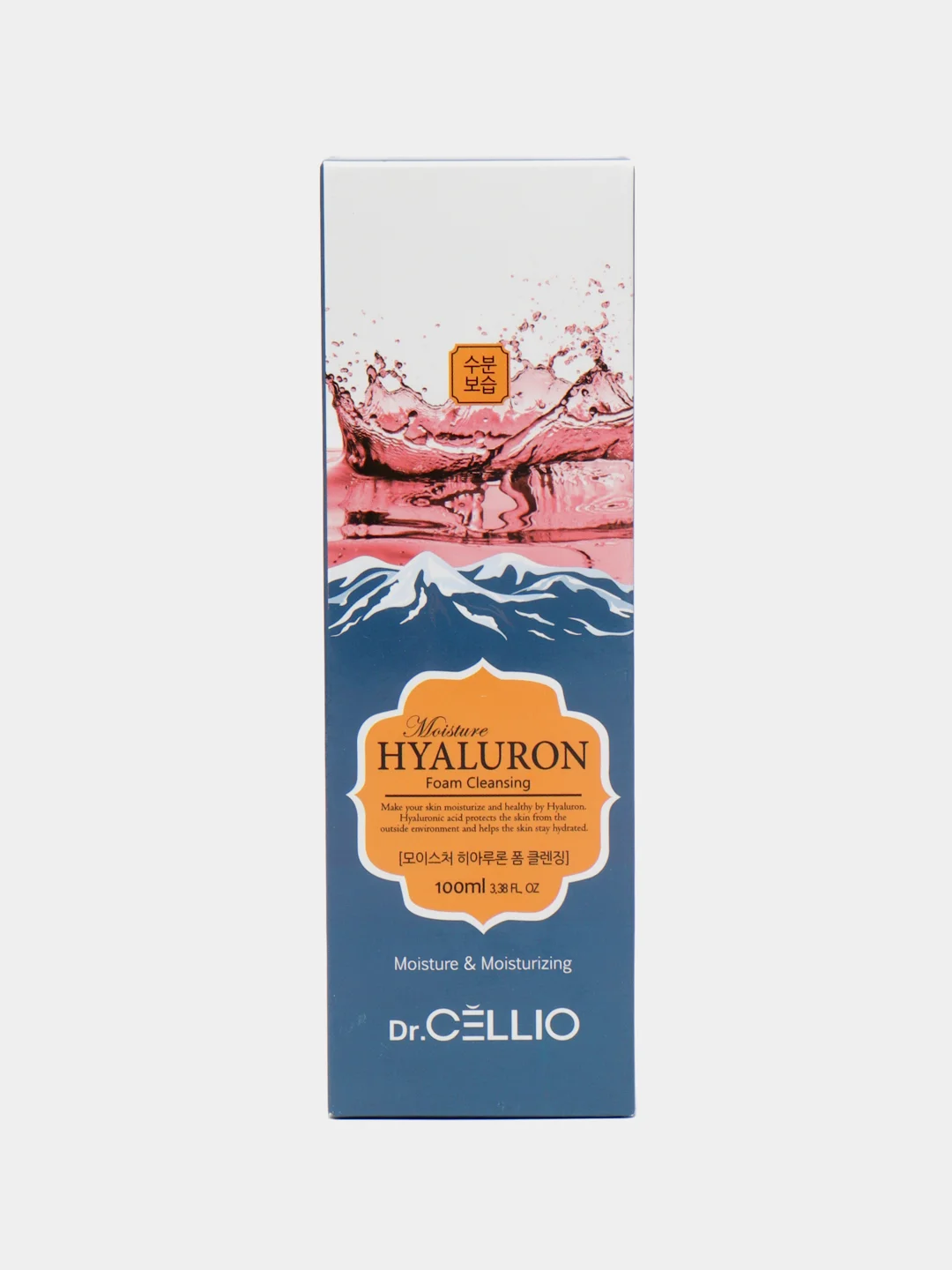 Пенка Dr.CELLIO G70 Hyaluron foam cleansing, с экстрактом гиалуроновой кислоты, 100 мл