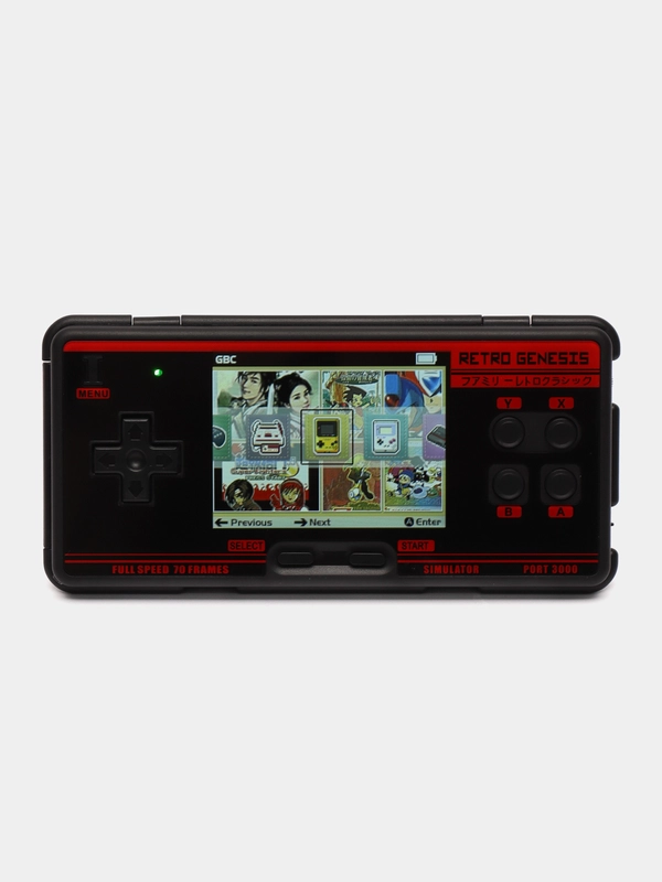 Портативная ретро игровая приставка Retro Genesis Port 3000 v2