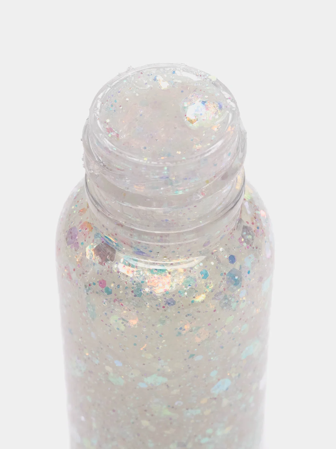 Белый глиттер - гель для лица, тела и волос, блестки Handaiyan Glitter