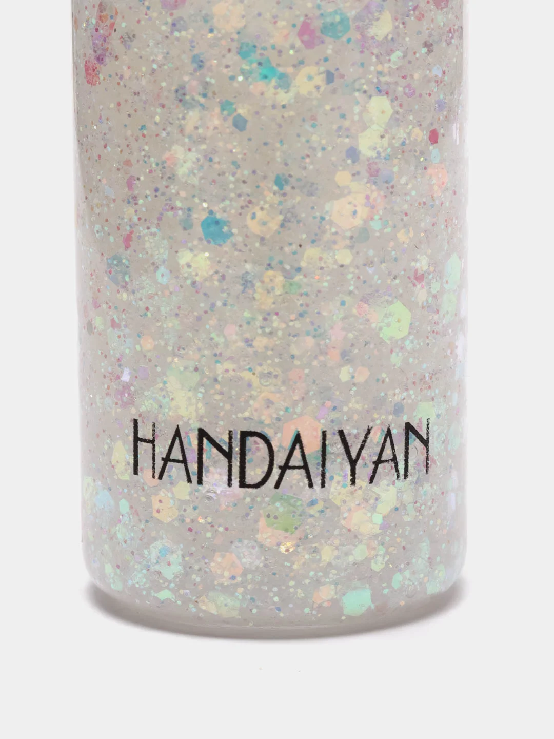 Белый глиттер - гель для лица, тела и волос, блестки Handaiyan Glitter
